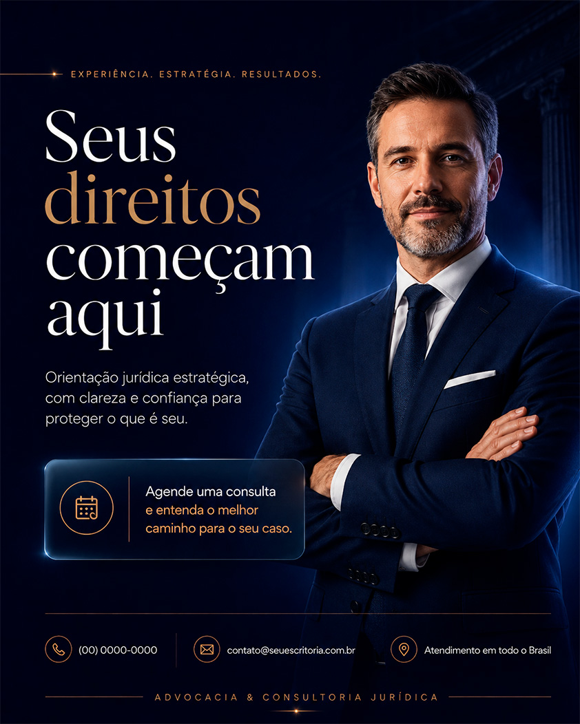 Projeto de portfólio para advocacia